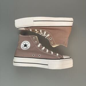 Converse CTAS Lift Pure Pumice Women's Platform High Top Sneakers 9.5